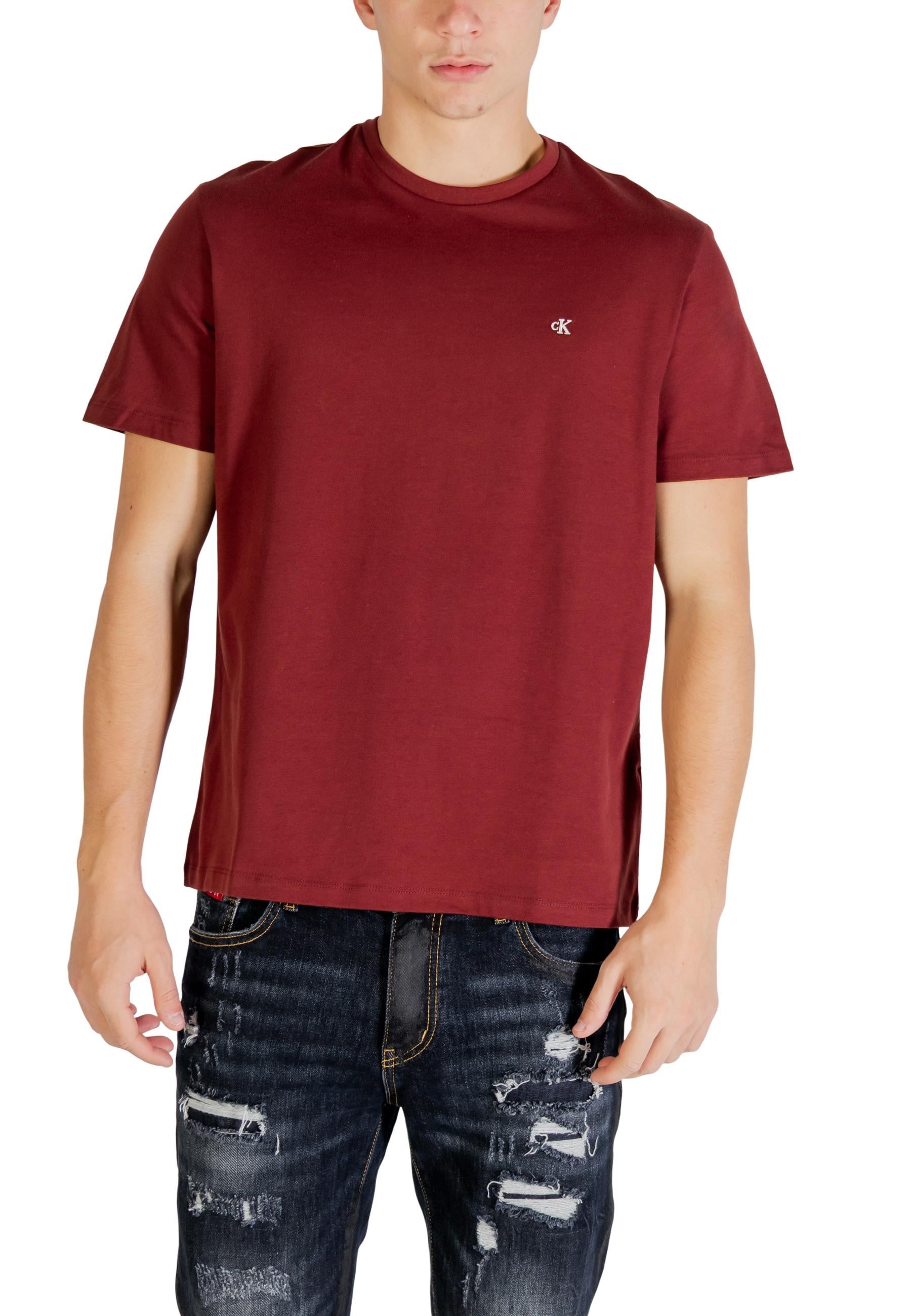Calvin Klein Jeans T-shirt homme — red