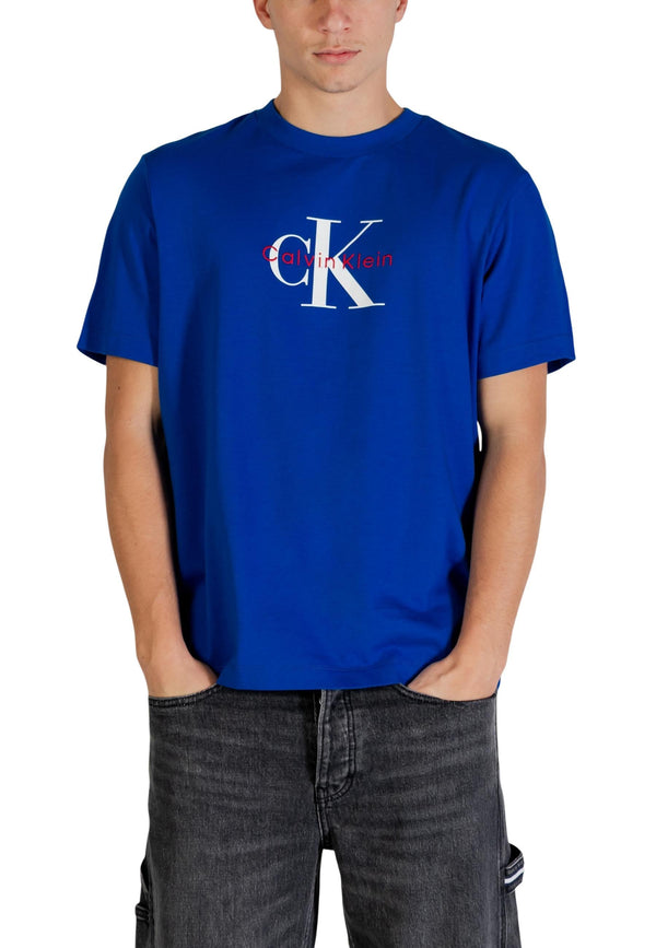 Calvin Klein Jeans T-shirt homme — blue