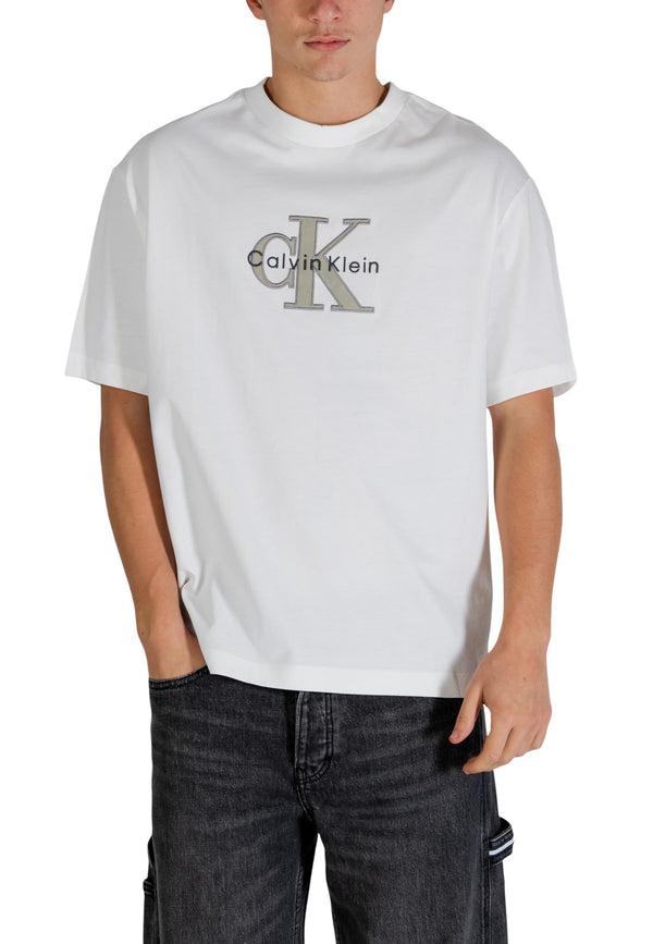 Calvin Klein Jeans T-shirt homme — white