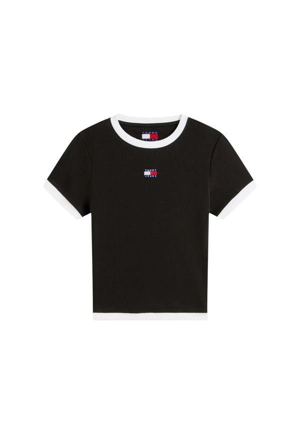 Tommy Hilfiger Jeans T-shirt femme — black
