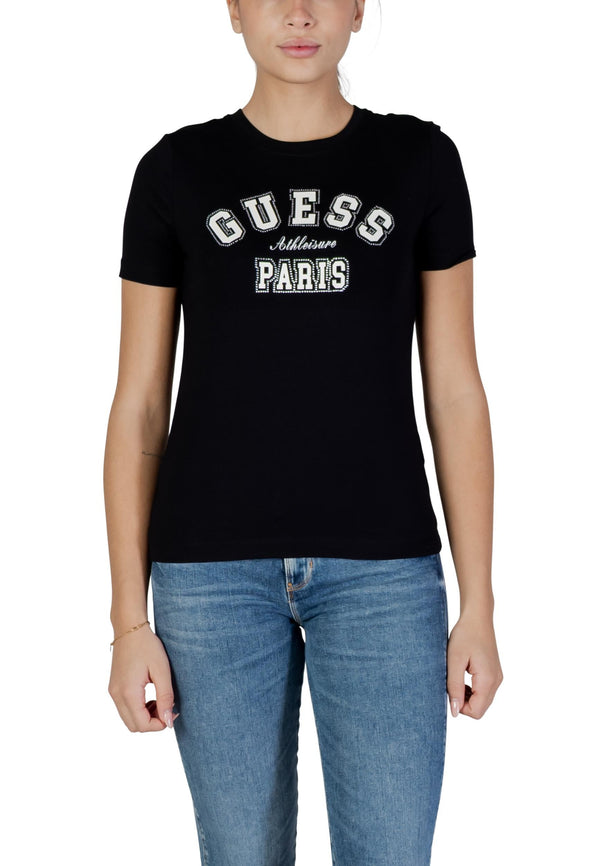 Guess Active T-shirt femme — black