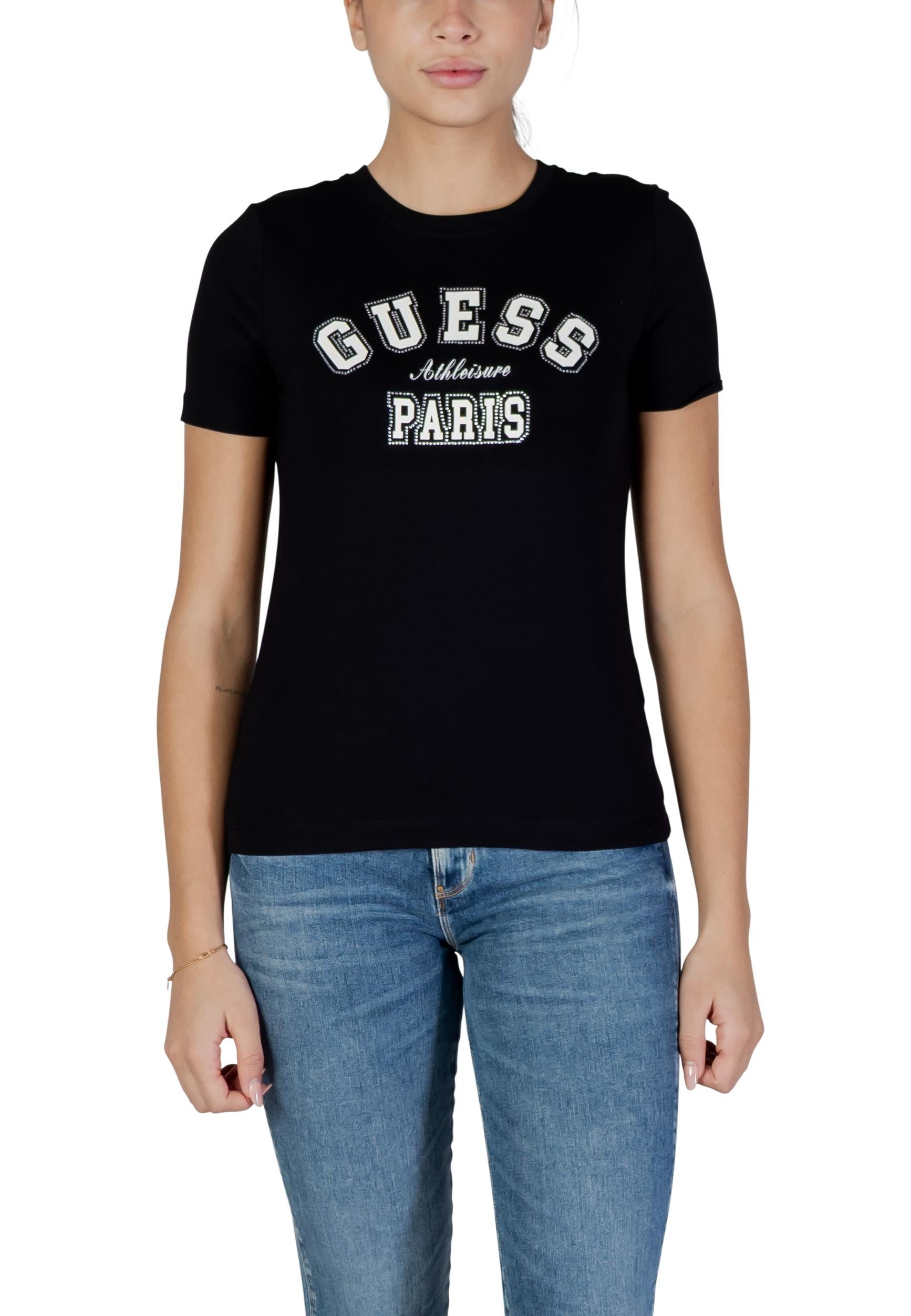 Guess Active T-shirt femme — black