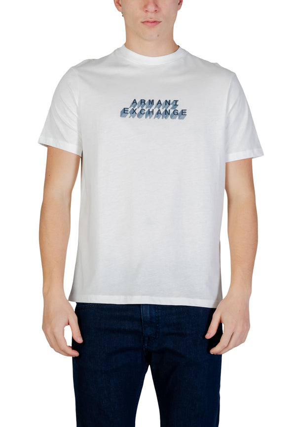Armani Exchange T-shirt homme — white