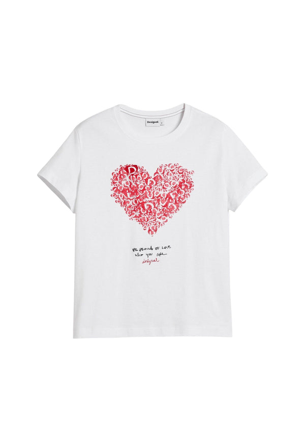 Desigual T-shirt femme — white
