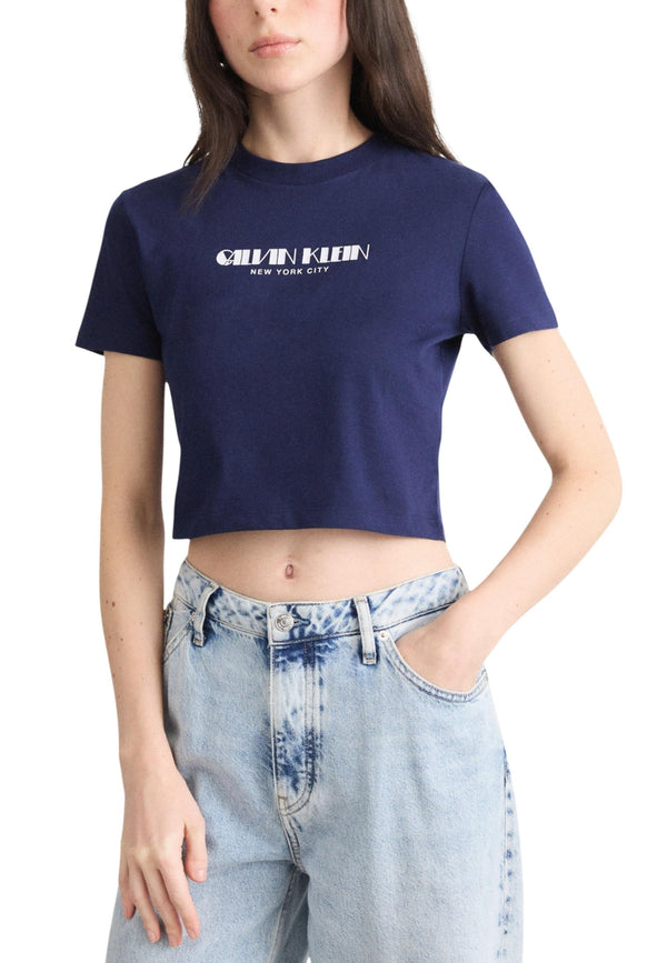 Calvin Klein Jeans Jean femme Tops — blue