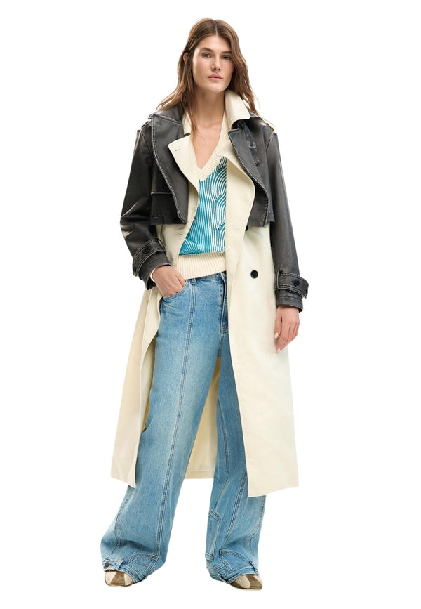 Desigual Vêtement femme Jaquettes — beige