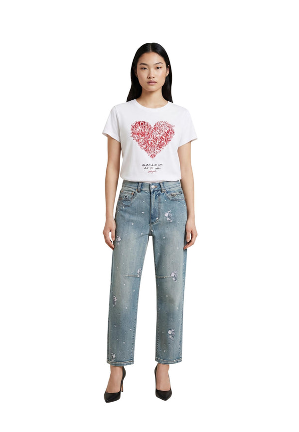 Desigual Jean femme — light blue