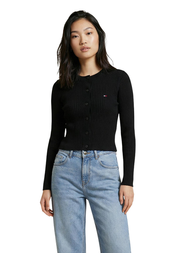 Tommy Hilfiger Jeans Jean femme Cardigans — black