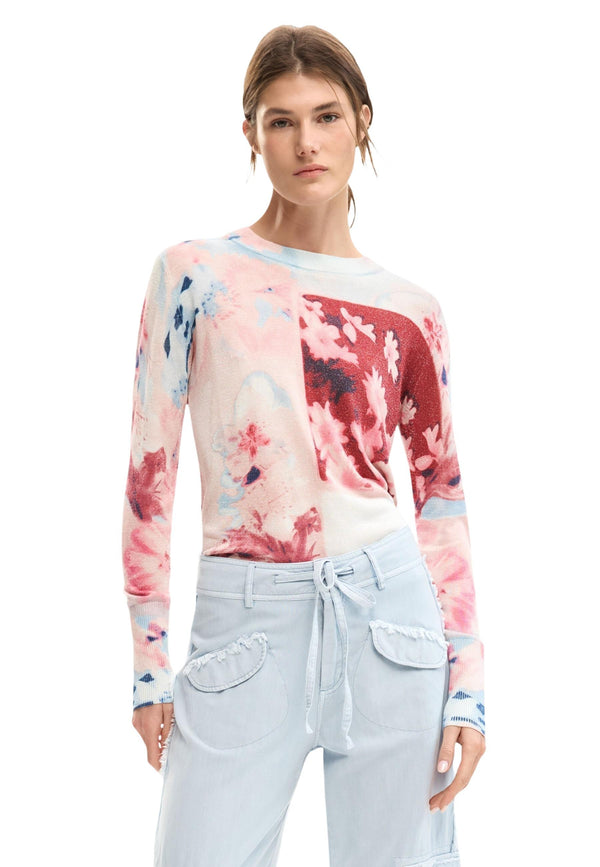 Desigual Pull femme — pink