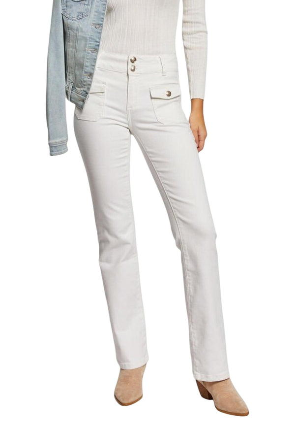 Morgan De Toi Jean femme — white