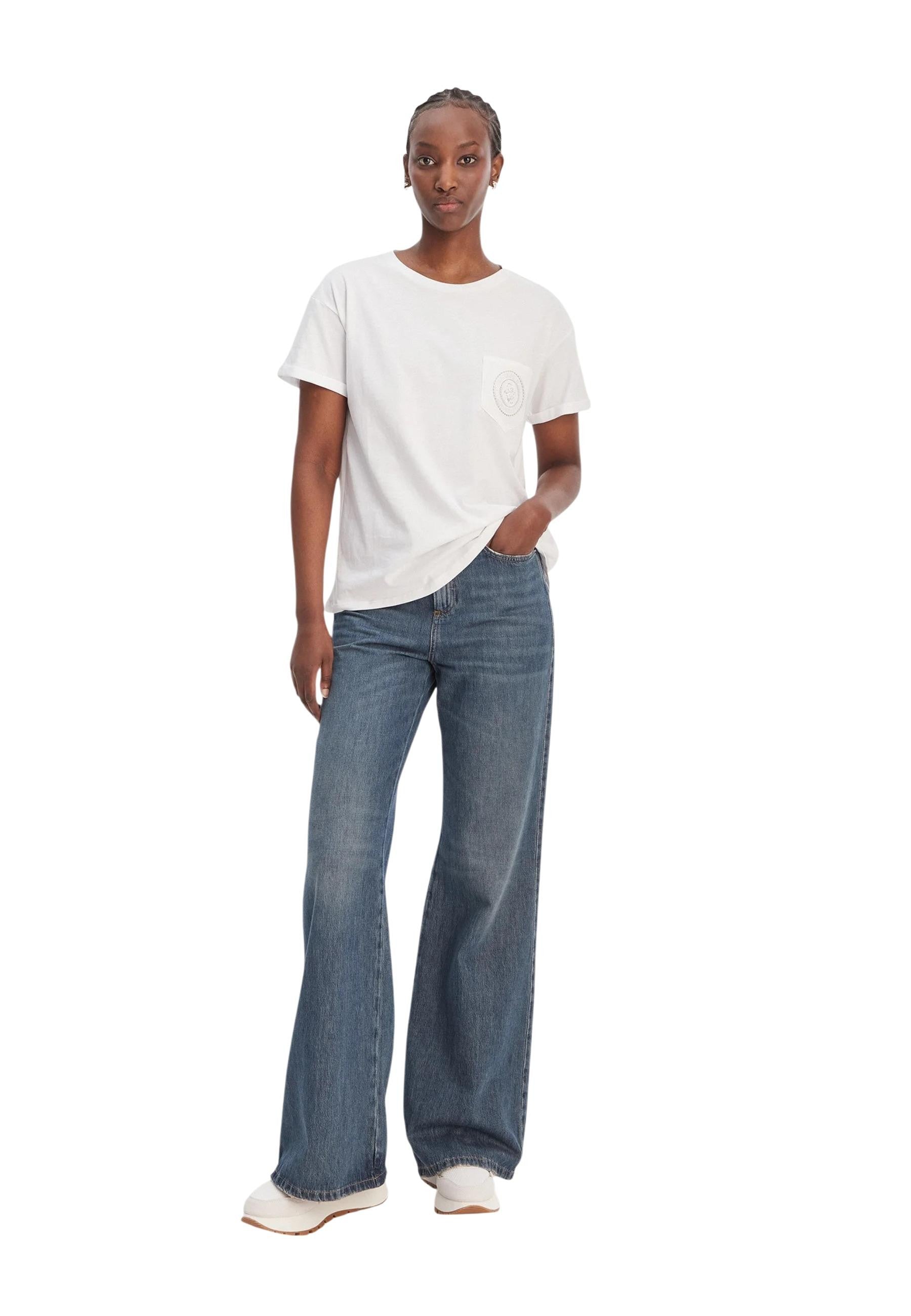 Liu Jo T-shirt femme — white