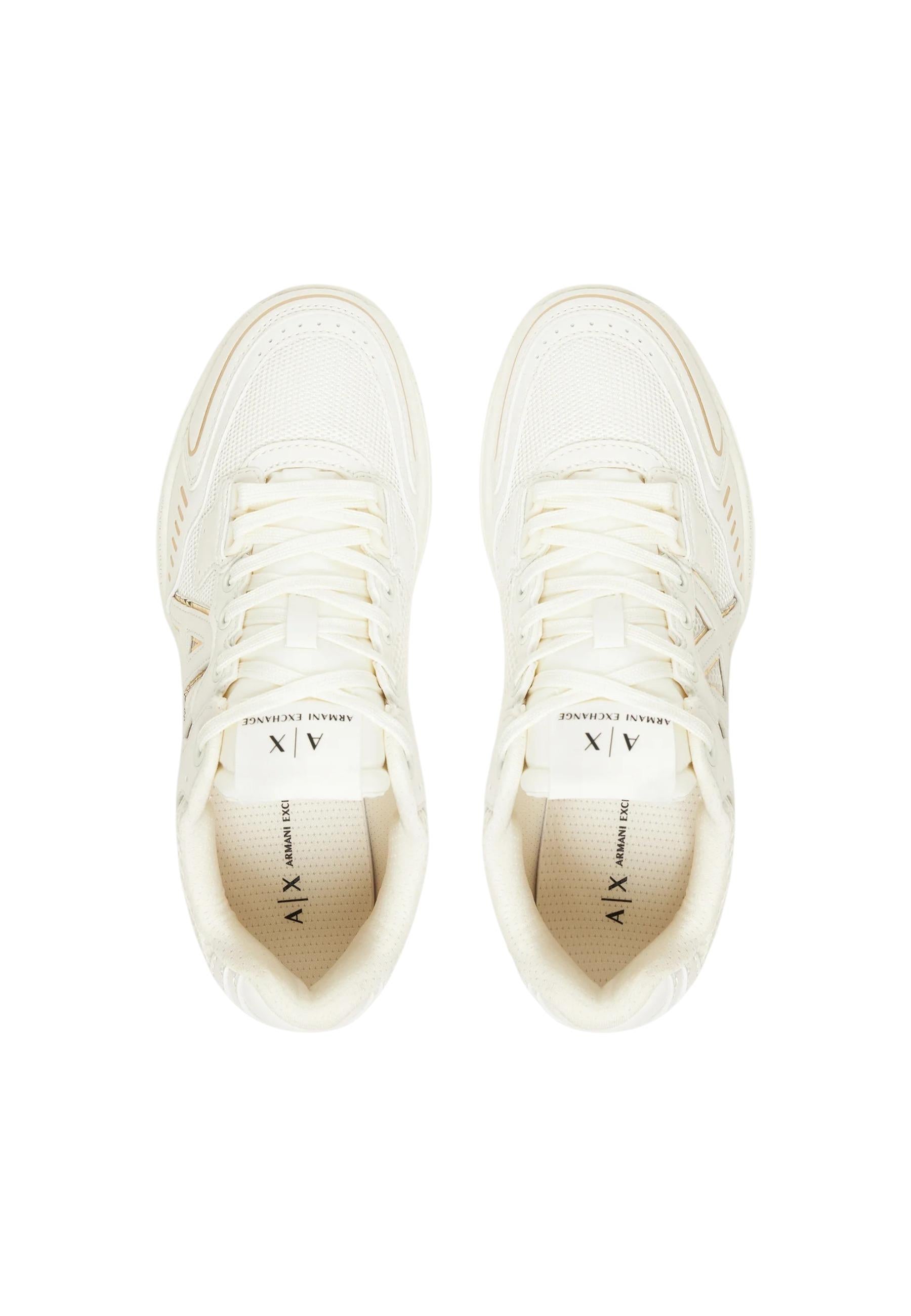 Armani Exchange Baskets femme — white