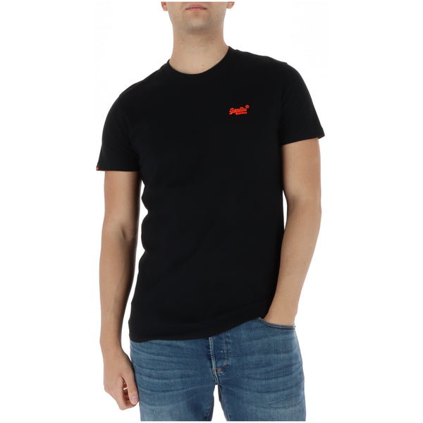 Superdry T-shirt homme — black