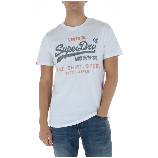 Superdry T-shirt homme — white