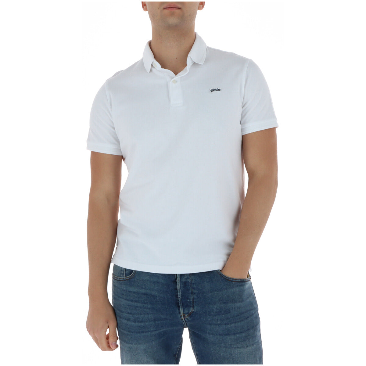 Superdry Polo homme — white