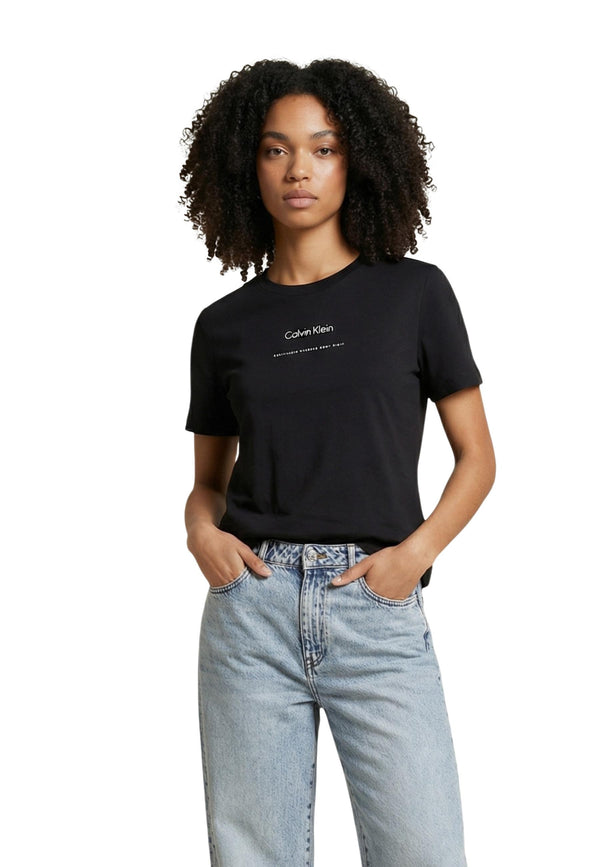 Calvin Klein Jeans T-shirt femme — black