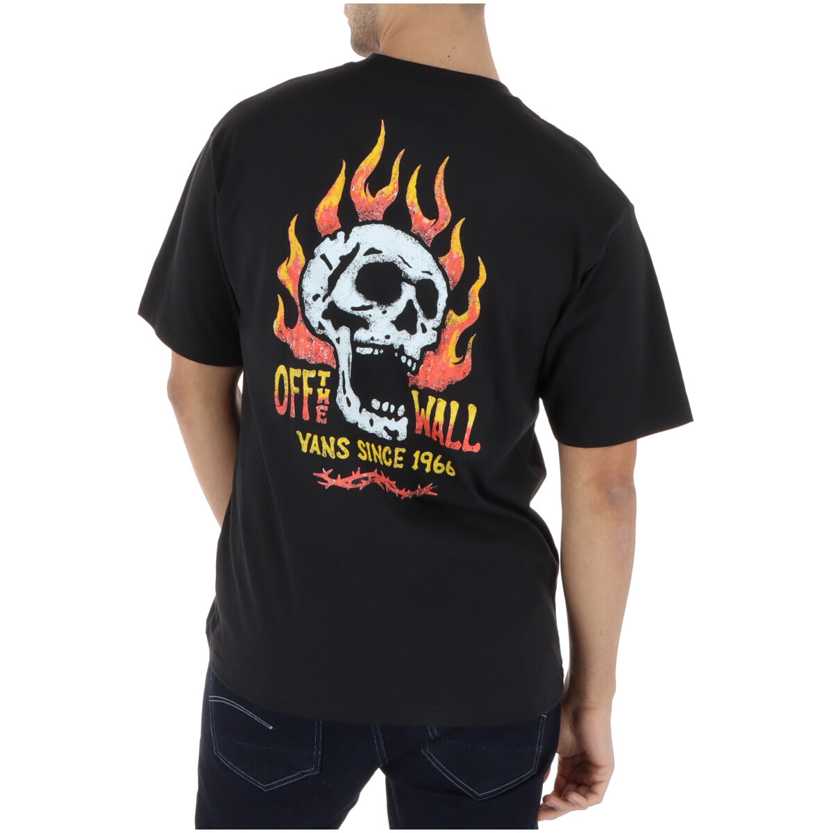 Vans T-shirt homme — black
