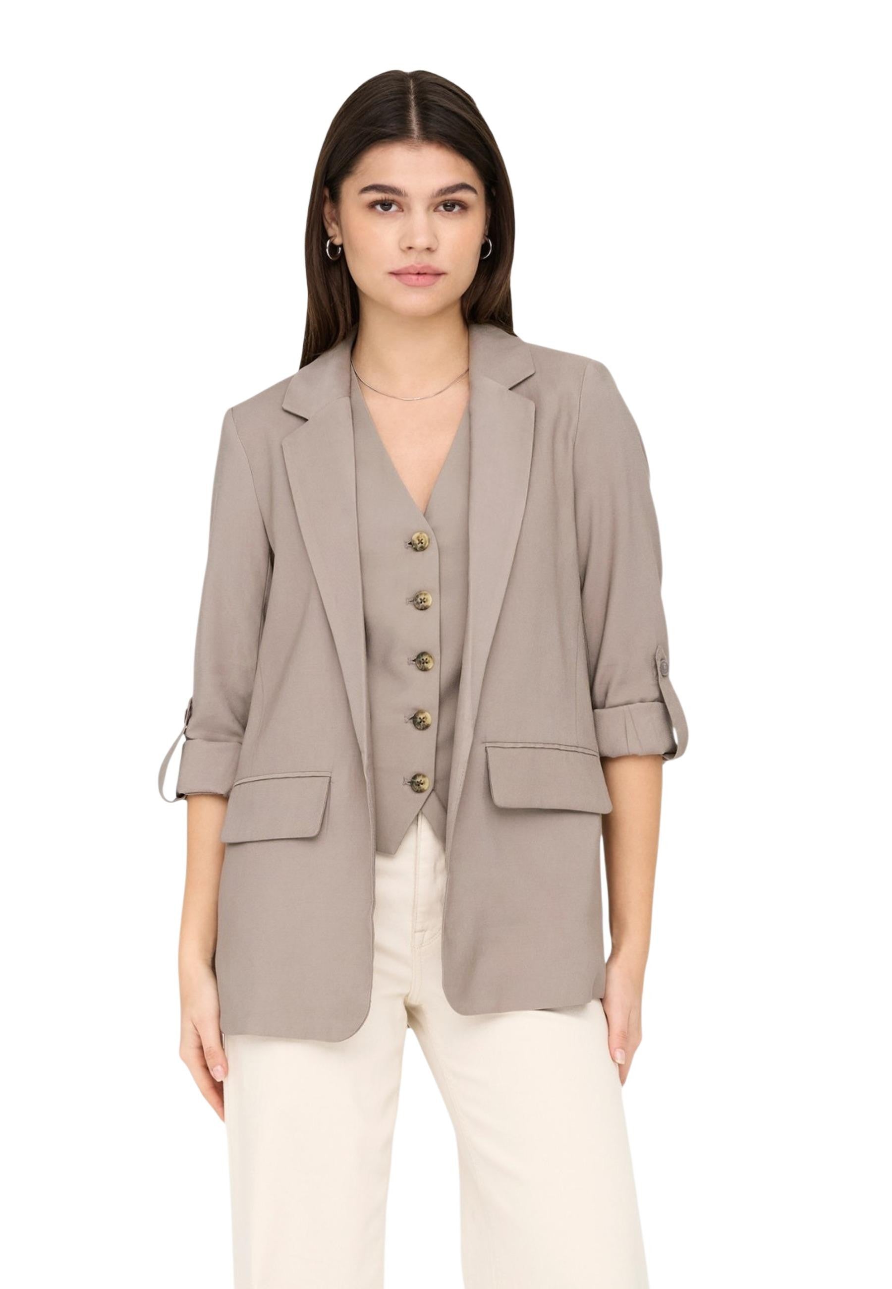 Only Vêtement femme Jaquettes — beige