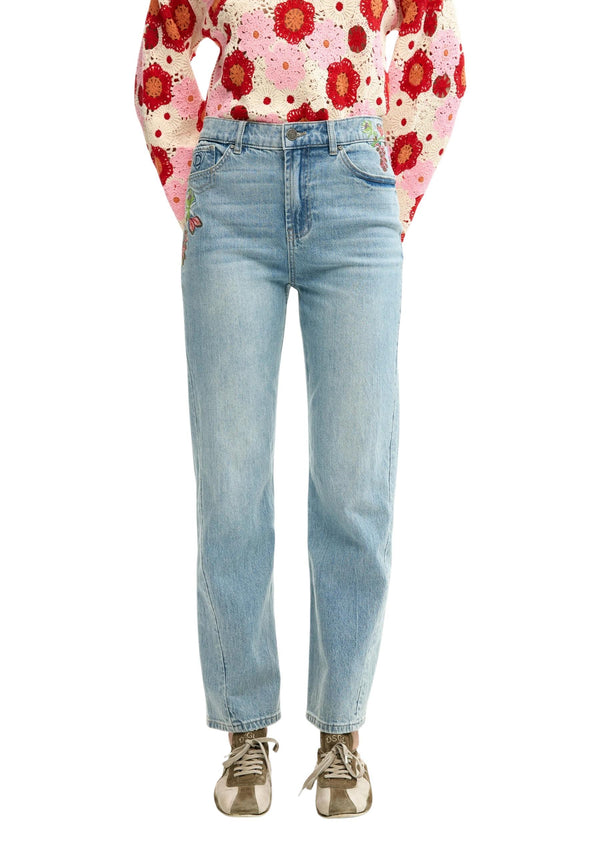 Desigual Jean femme — light blue