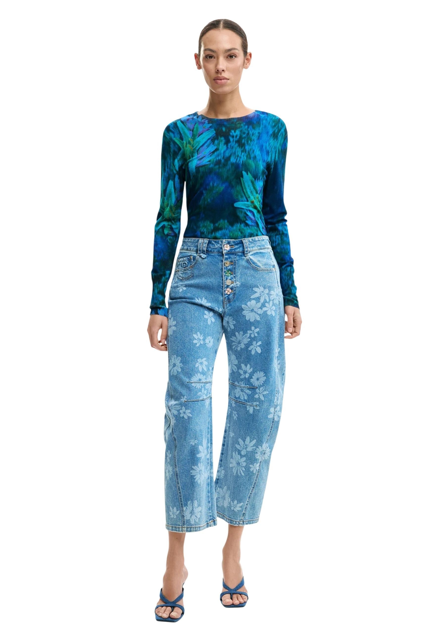 Desigual Jean femme — light blue