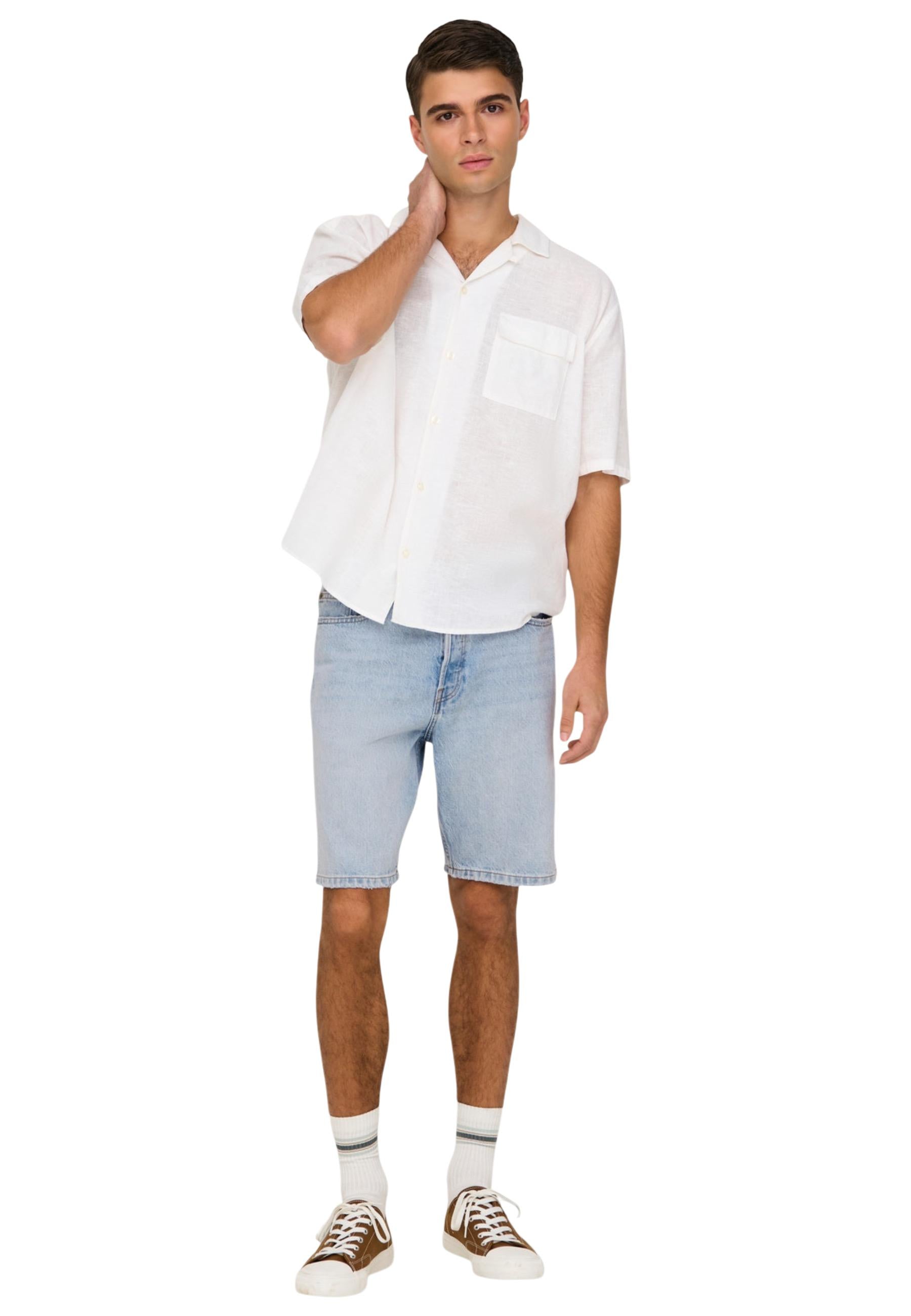 Only & Sons Vêtement homme Bermudas — light blue