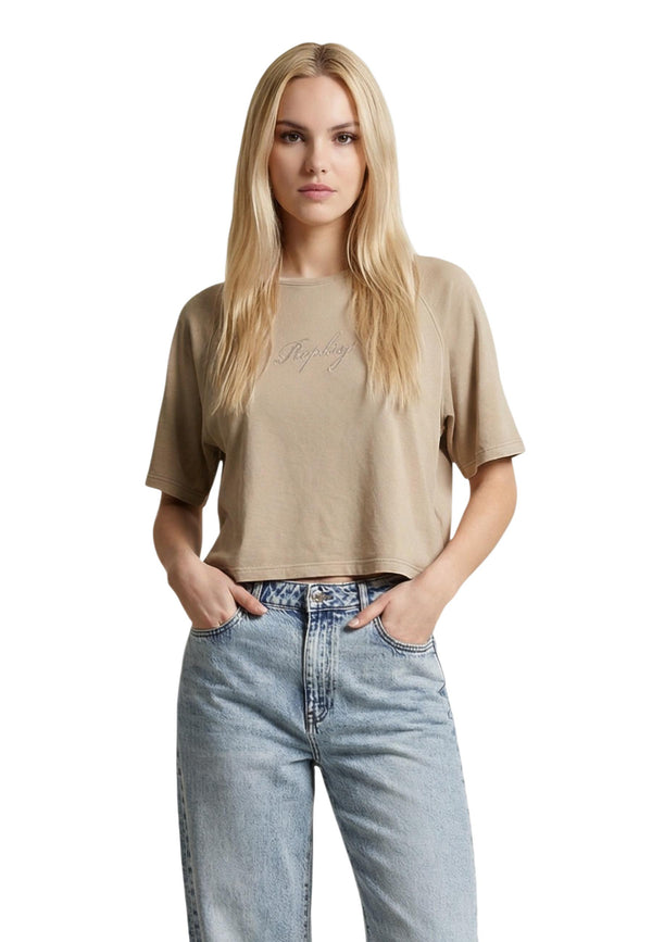 Replay T-shirt femme — beige