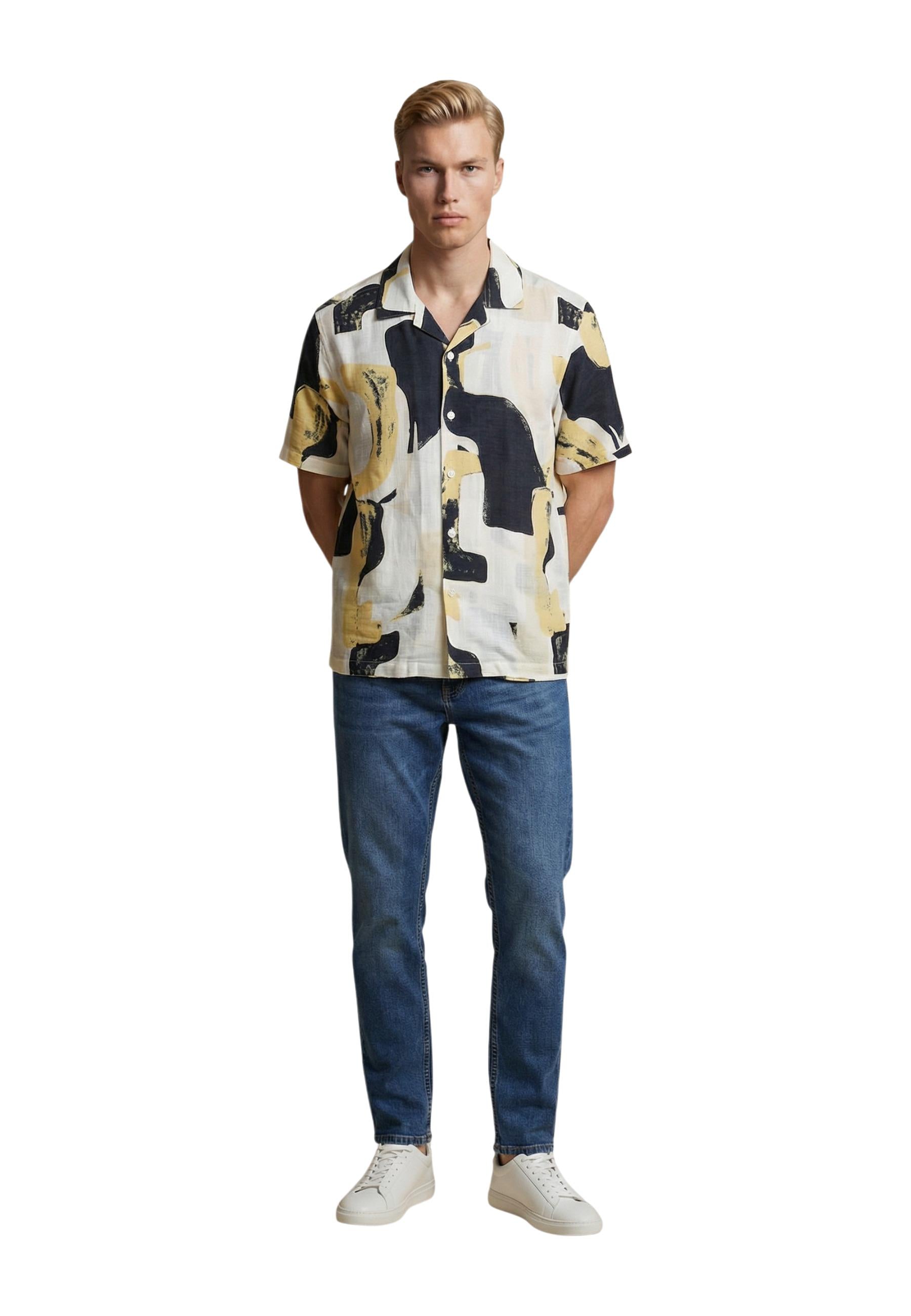 Only & Sons Chemise homme Chemises — yellow