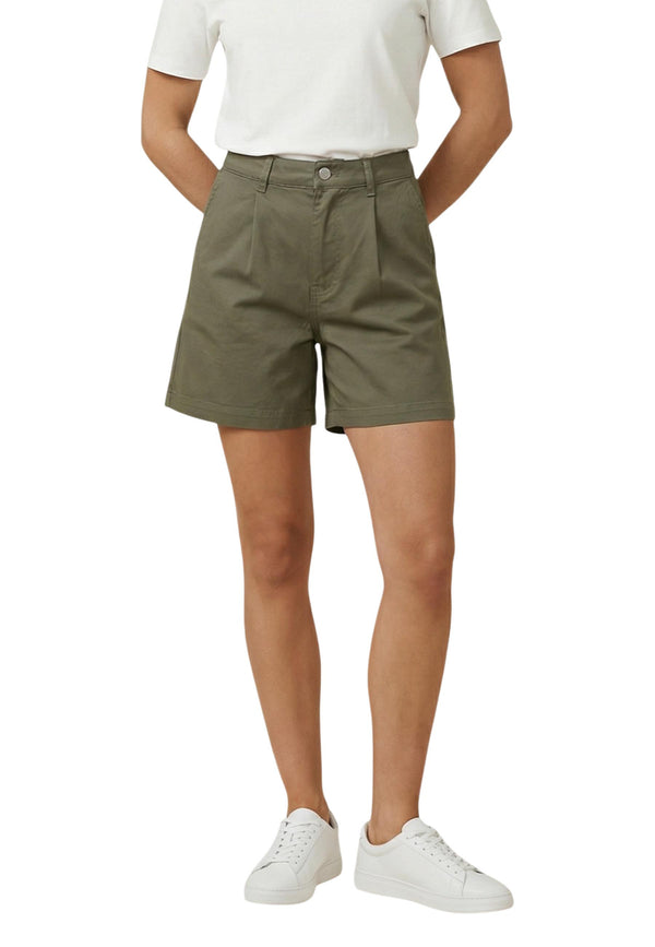 Jacqueline De Yong Short femme Shorts — green