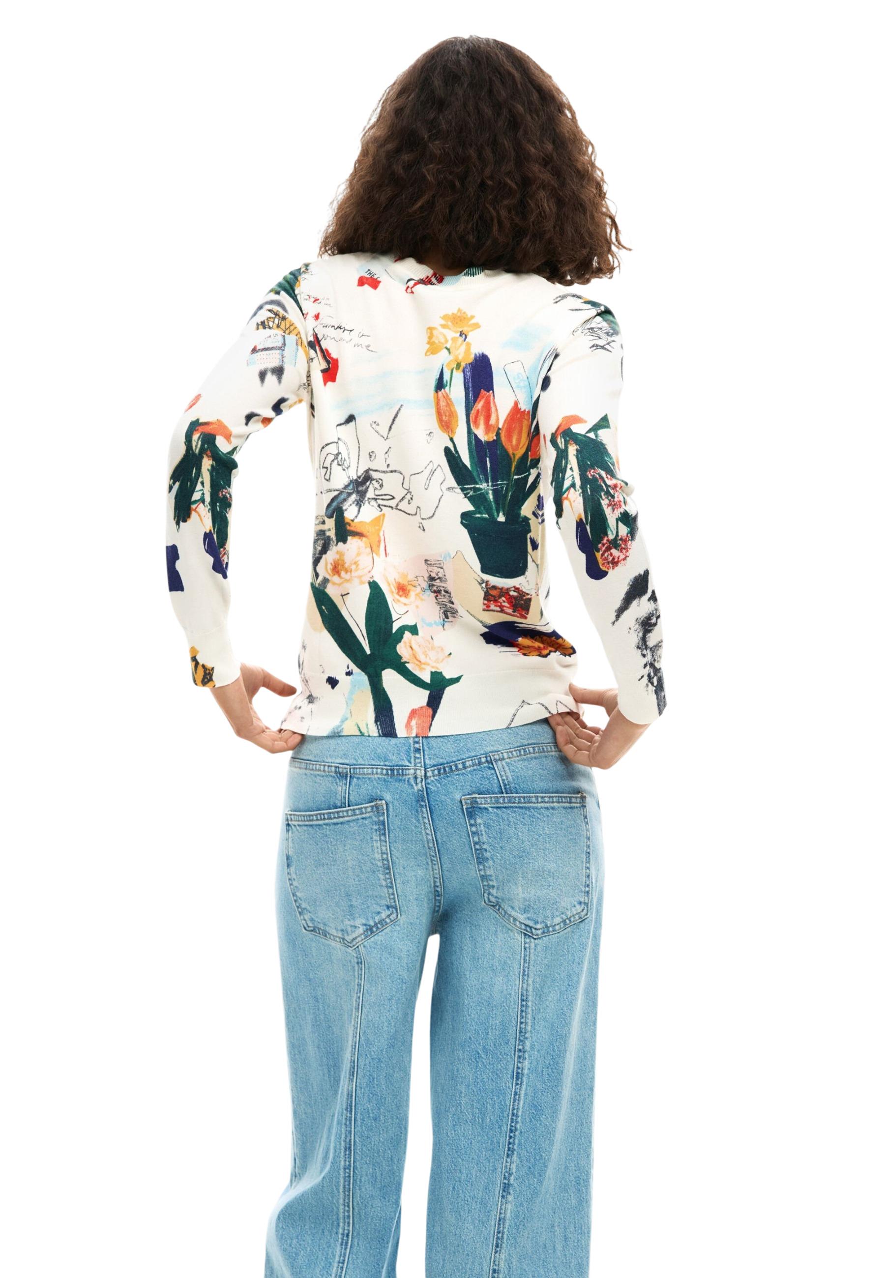 Desigual Pull femme — beige