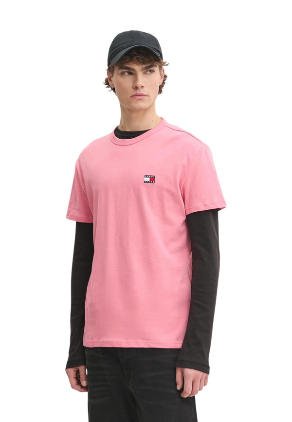 Tommy Hilfiger Jeans T-shirt homme — pink