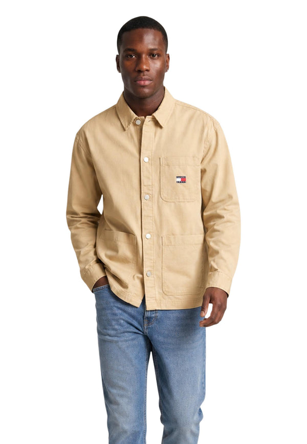 Tommy Hilfiger Jeans Chemise homme Chemises — beige