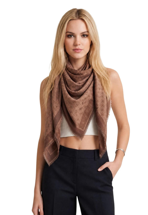 Guess Accessoire femme Echarpes — brown