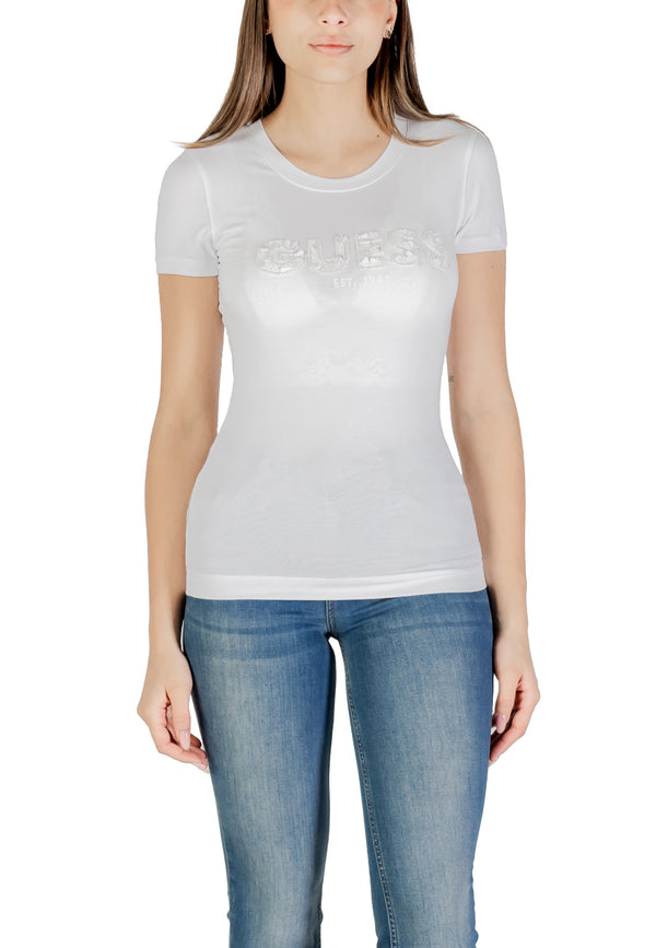 Guess T-shirt femme — white · 520224