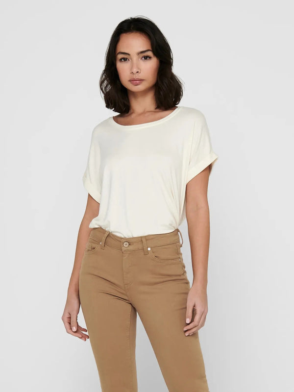 Only T-shirt femme — white