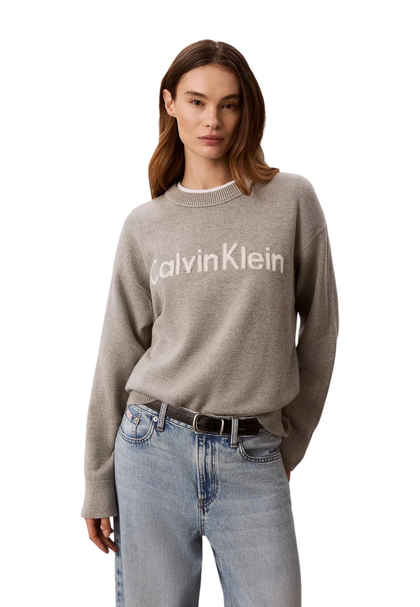 Calvin Klein Jeans Pull femme — grey · 2475171