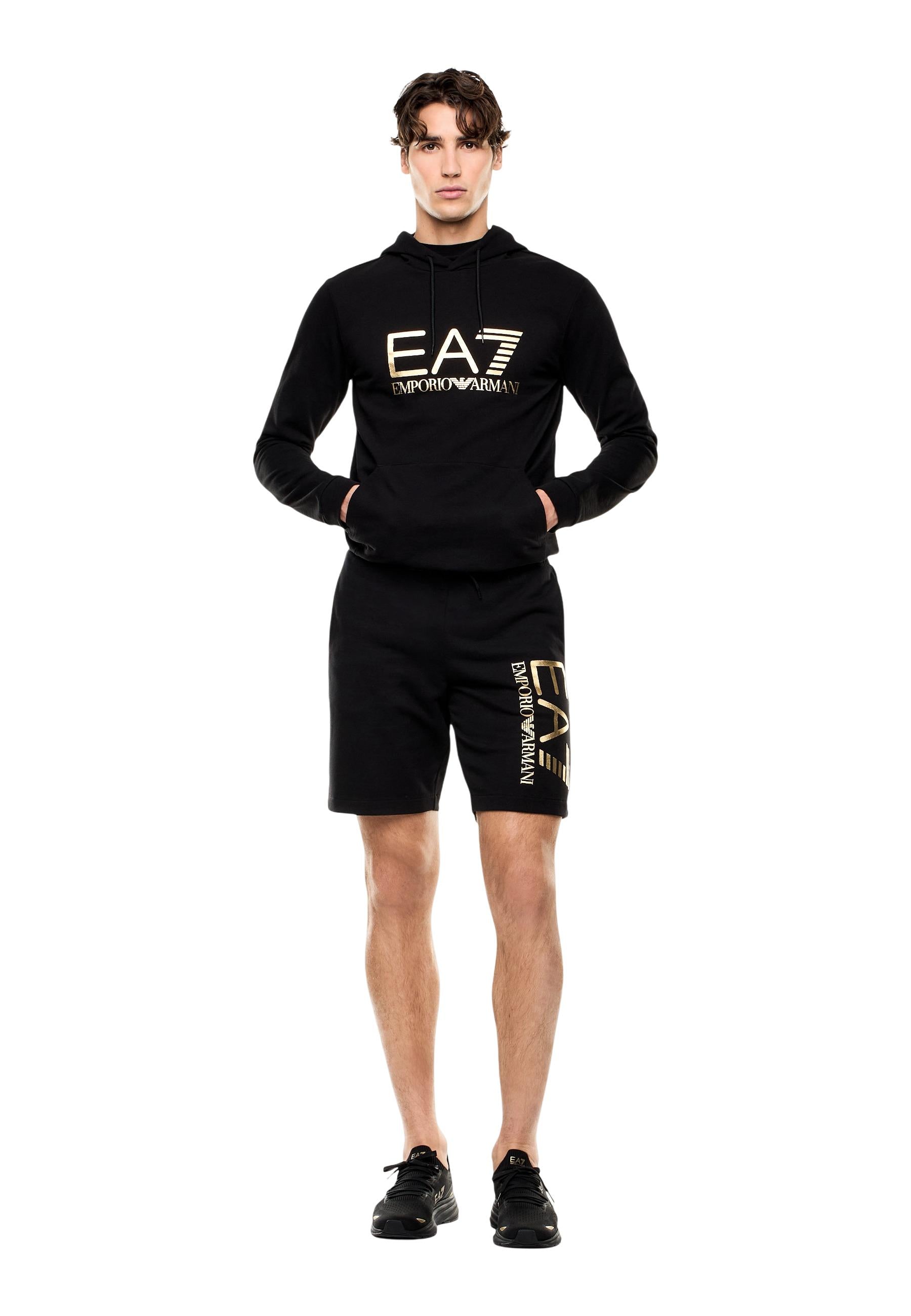 Ea7 Sweat homme Sweatshirts — black