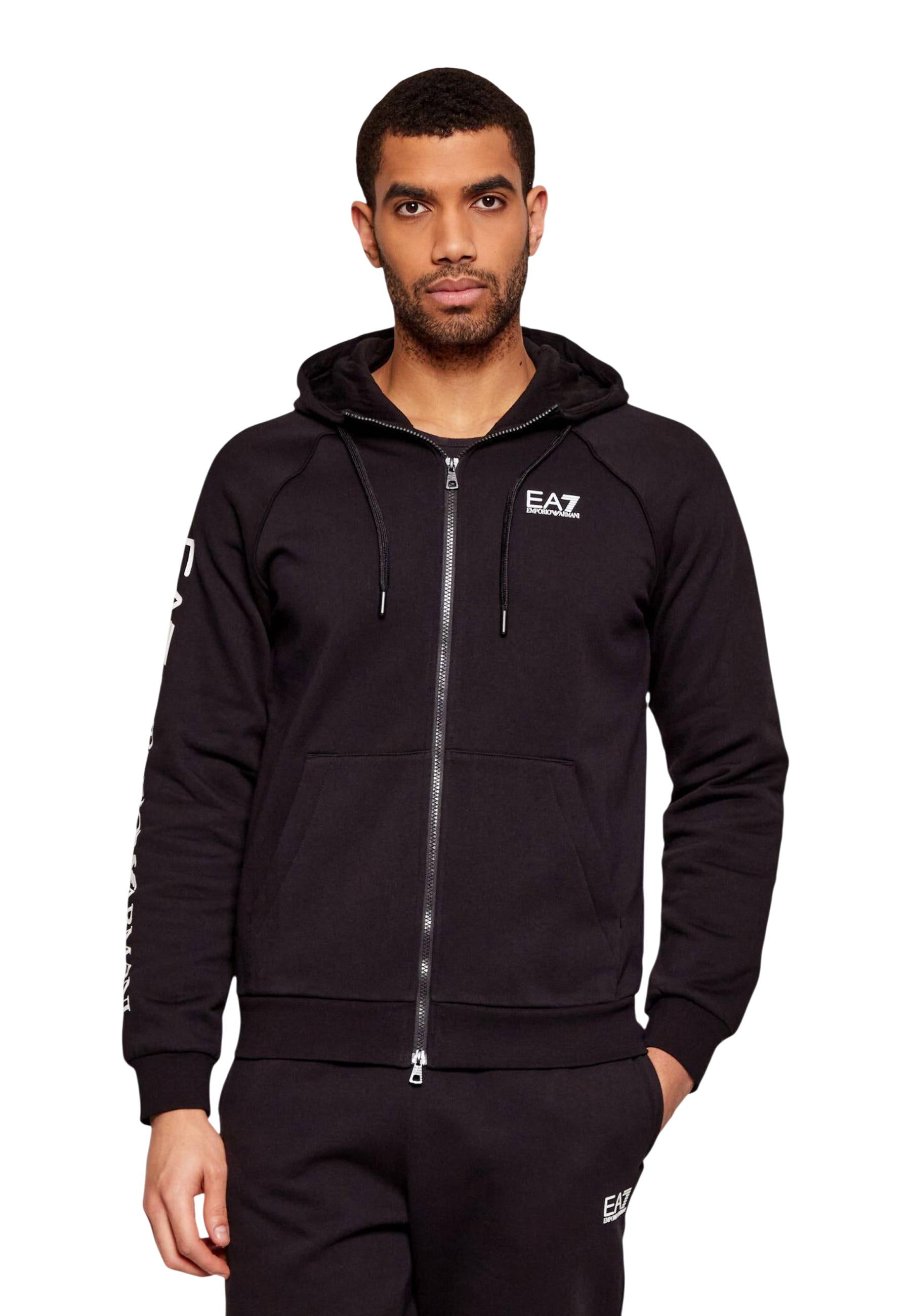 Ea7 Sweat homme Sweatshirts — black