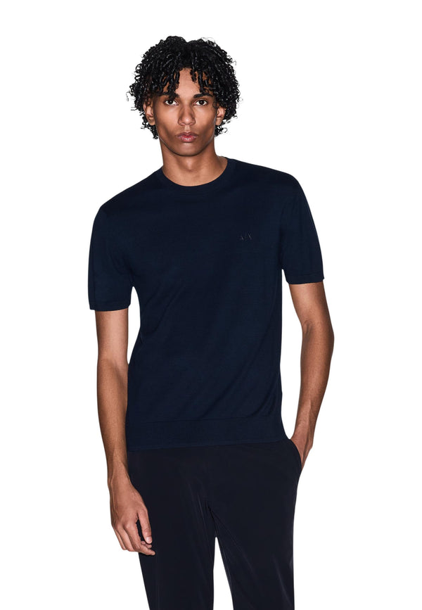 Armani Exchange T-shirt homme — blue