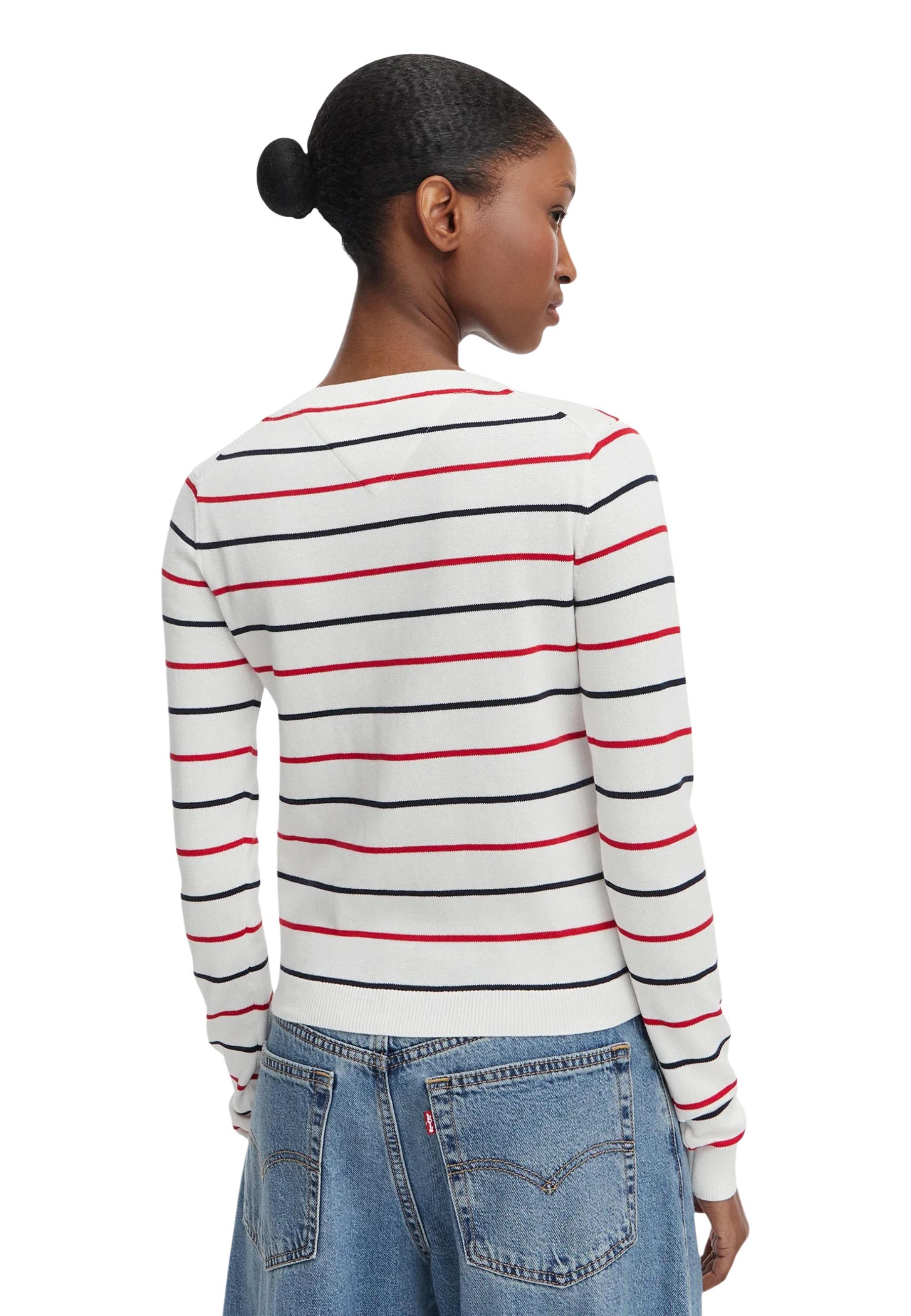Tommy Hilfiger Jeans Pull femme — white