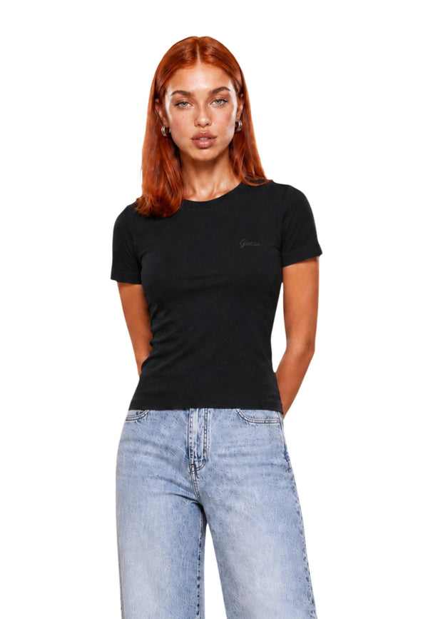 Guess Active T-shirt femme — black