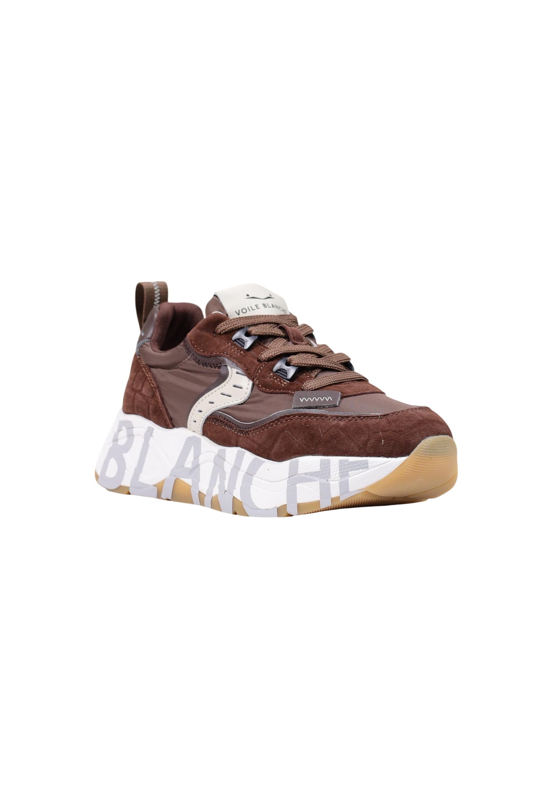 Voile Blanche Baskets femme — brown
