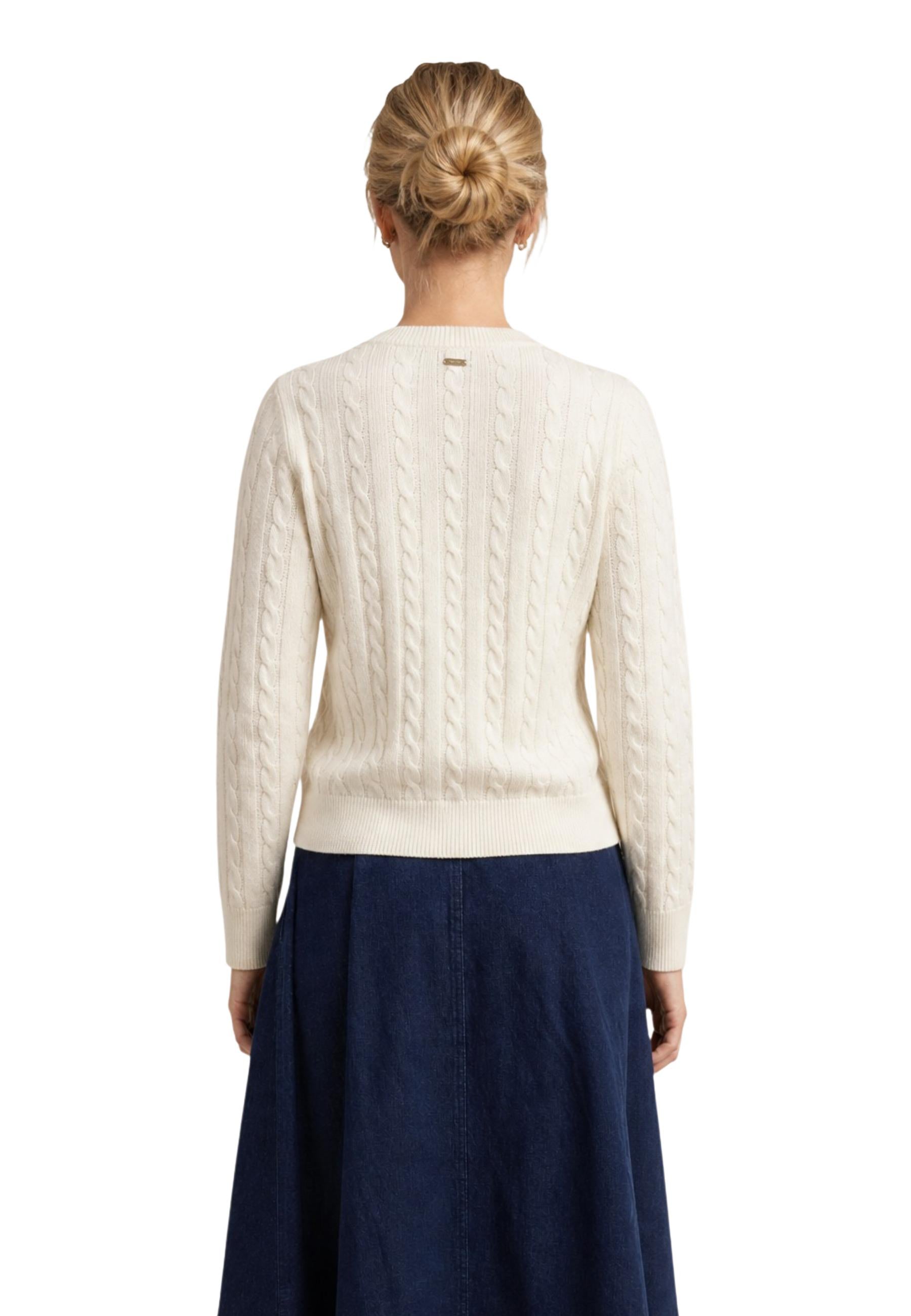 Barbour Pull femme — white