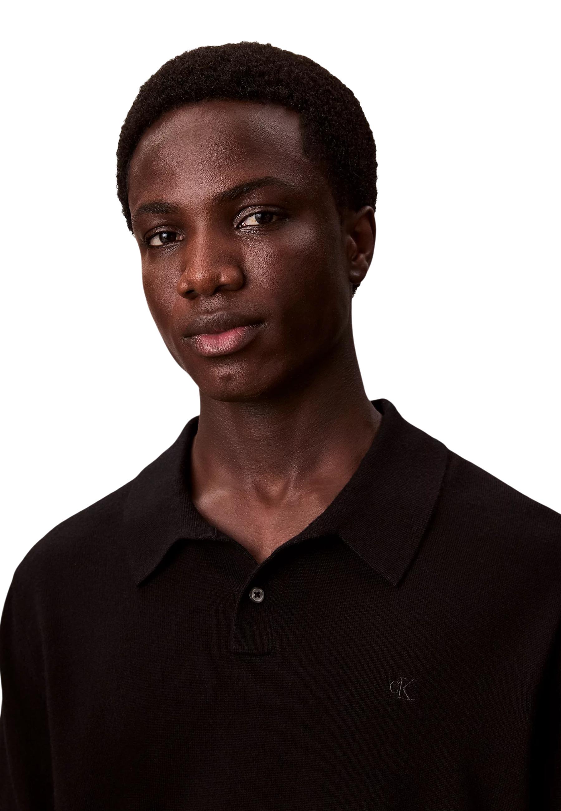 Calvin Klein Pull homme — black