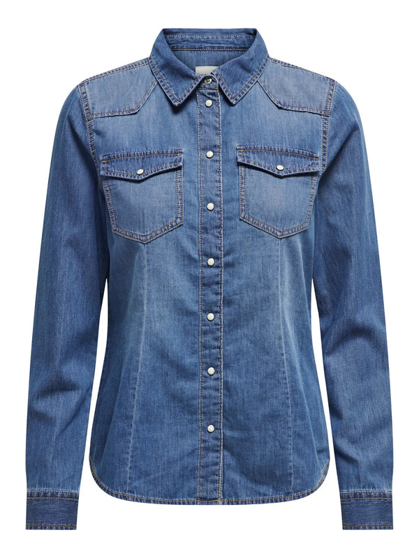 Only Chemise femme Chemises — blue