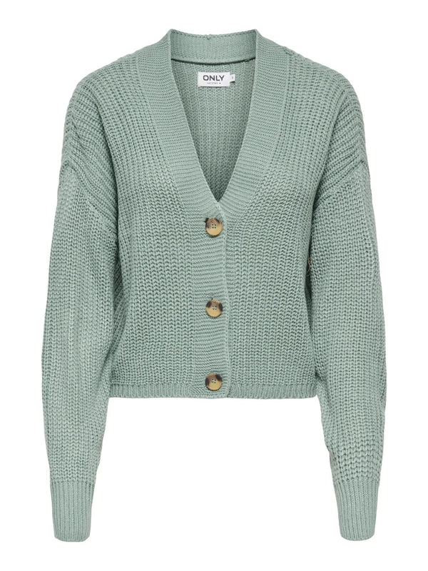 Only Vêtement femme Cardigans — green