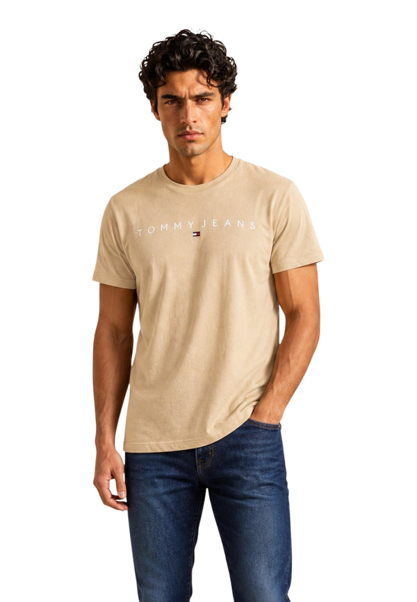 Tommy Hilfiger Jeans T-shirt homme — beige