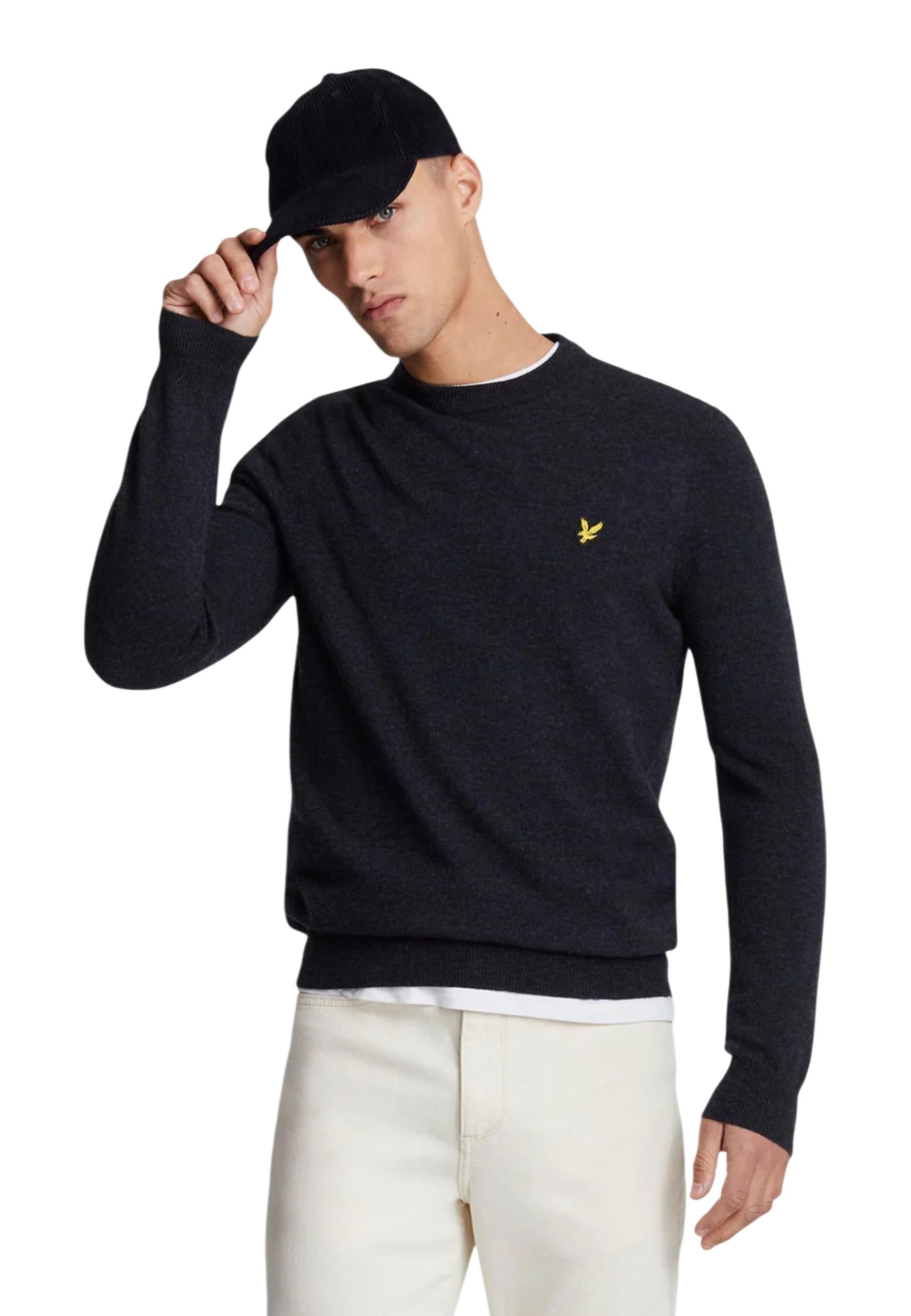 Lyle & Scott Pull homme — black