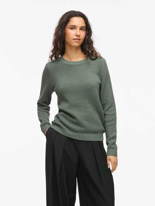 Vila Clothes Pull femme — green