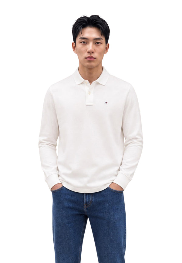 Tommy Hilfiger Jeans Polo homme — white