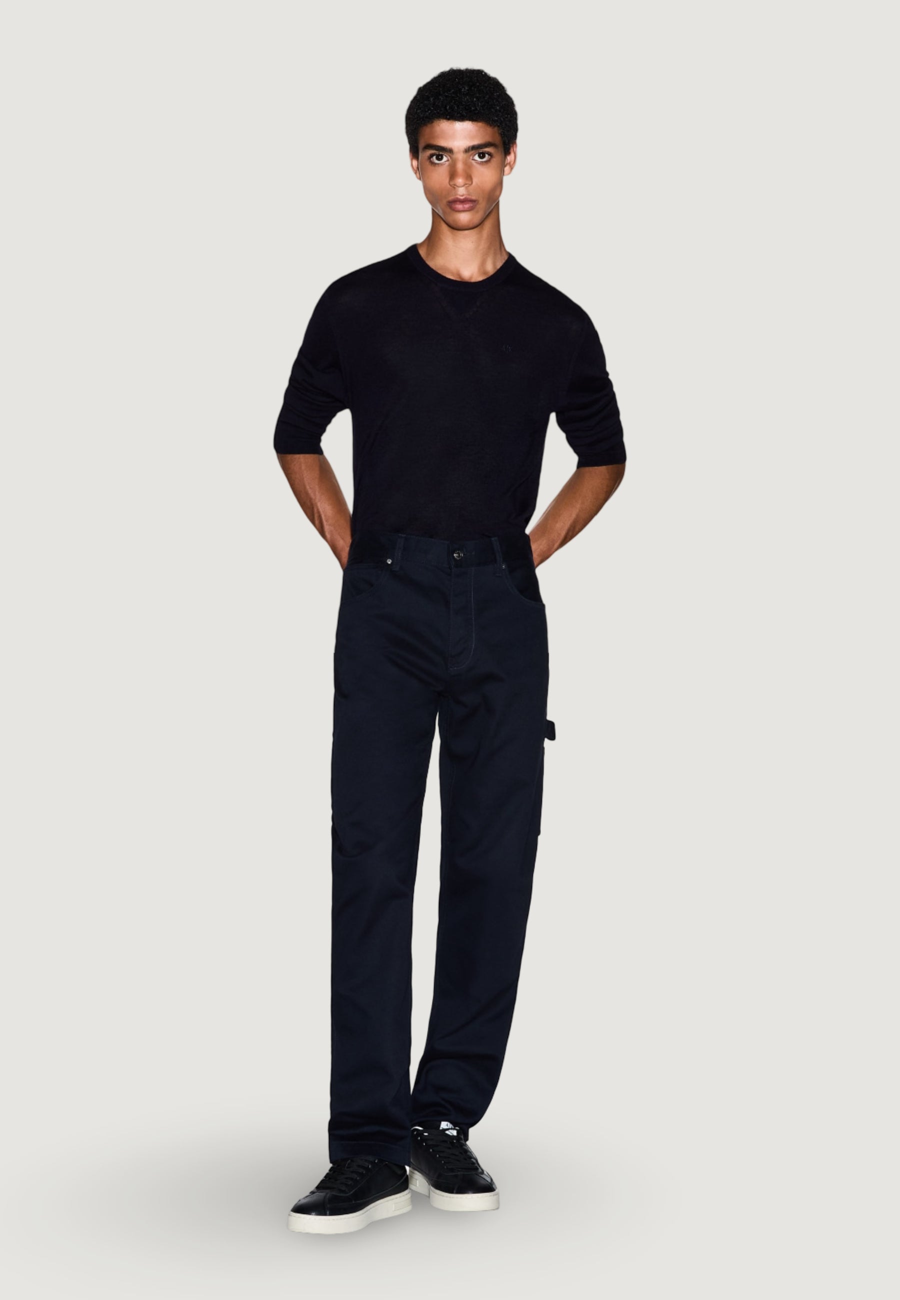 Armani Exchange Pull homme — blue
